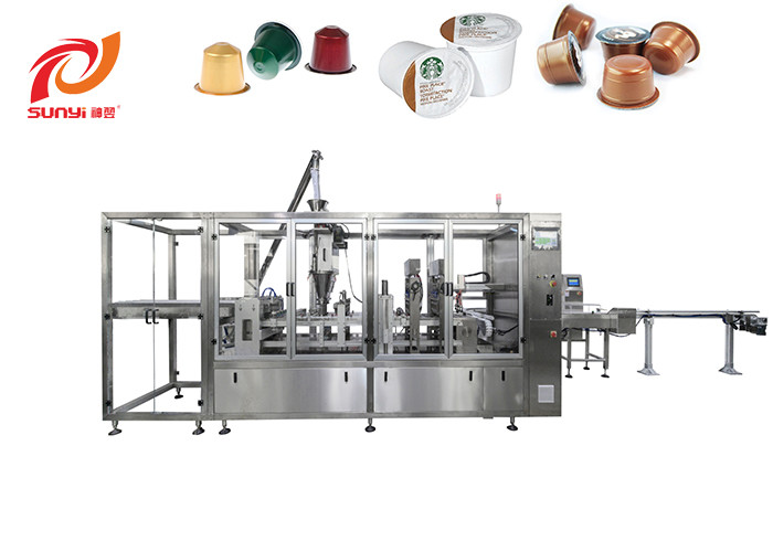 SKP-4 Single Serve 4Lanes Coffee Capsule Filling Machine