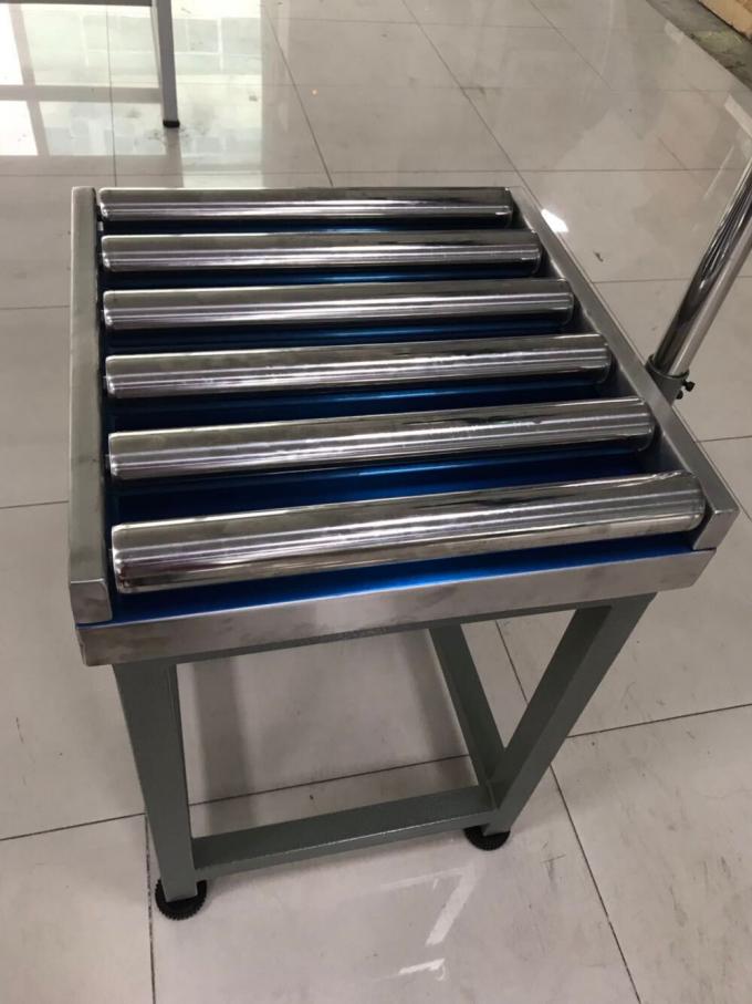 600*600mm Fast Speed roller Conveyor Scale with alarm and sticker printer 1