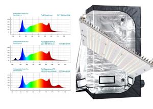 China 730nm 240W Led Veg Grow Light With UV IR wholesale