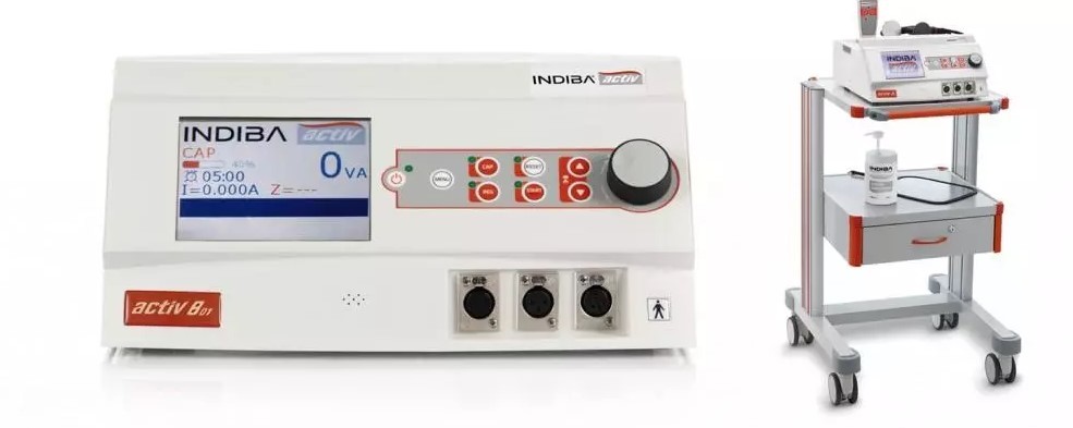 Ret CET Indiba Tecar Therapy Machine Anti Cellulite 448k RF Body Sculpting Equipment