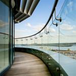 AS/NZS2208 1996 Certified U Channel Base Tempered Glass Railings for Outdoor