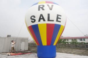 China Custom 5m Inflatable Ground Advertising Balloons Banners for Outdoor Events wholesale