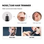 IPX7 Waterproof Cordless Hair Trimmer Dual Edge Blades 110-240V