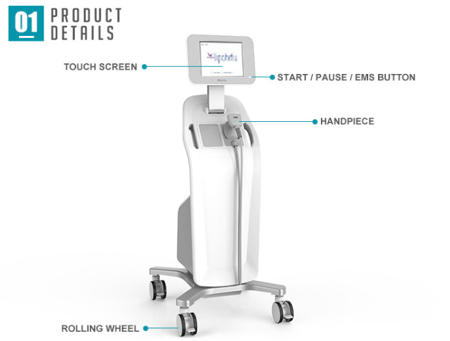 Ultrasound Body Shaper HIFU Beauty Machine / Cellulite Removal Slimming Machine