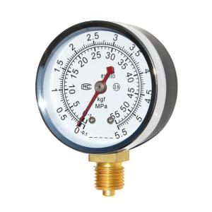 China HVAC R32 Commercial Refrigeration Repair Parts 60 Scale Brass Pressure Gauges wholesale