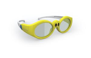 China Kids Active 3D Glasses Low Consumption 3d Monitor Glasses CE FCC ROHS wholesale