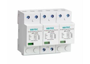 China SPD 275v Lightning Surge Protectors 3 Phase Lightning Arrester Type 1 wholesale