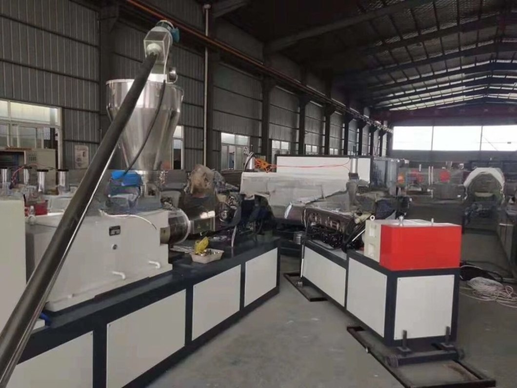 Plastic (PVC + PMMA/ASA) Wave Roof Tile Extrusion Production Line