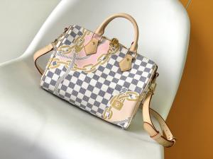 China Coated Canvas Speedy Louis Vuitton Damier Azur 25 M46390 wholesale