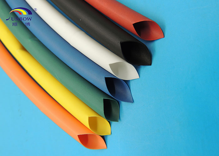RoHS Flexo Colored Heat Shrink Tubing Polyolefin Heat Shrink Tubing