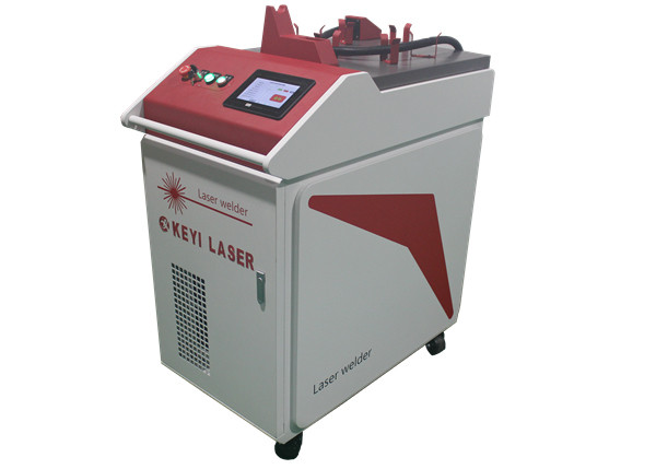 1000 W Handheld Fiber Laser Solder Machine , Laser Welding Systems For Stainless Steel