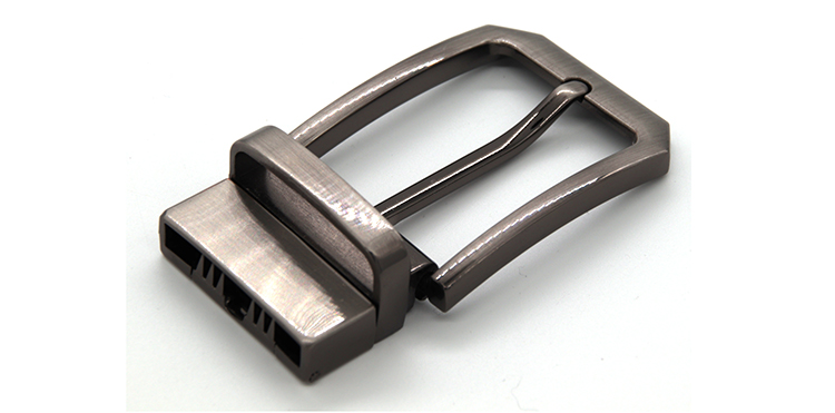 Wenzhou KML Best quality mult color simple zinc alloy reversible pin belt buckle promotion