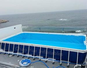 China Hot sale Metal Frame Swimming Pool for water park wholesale