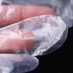 Water Oil Proof PE Material Transparent Disposable Kitchen Gloves
