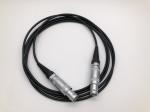 Ultrasonic Probe Electrical Power Cable , 6ft Coaxial Custom Cable Assemblies