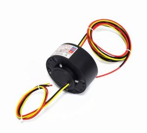 China Durable Industrial Slip Ring , Continuous Transmission Signal Compact Slip Ring wholesale