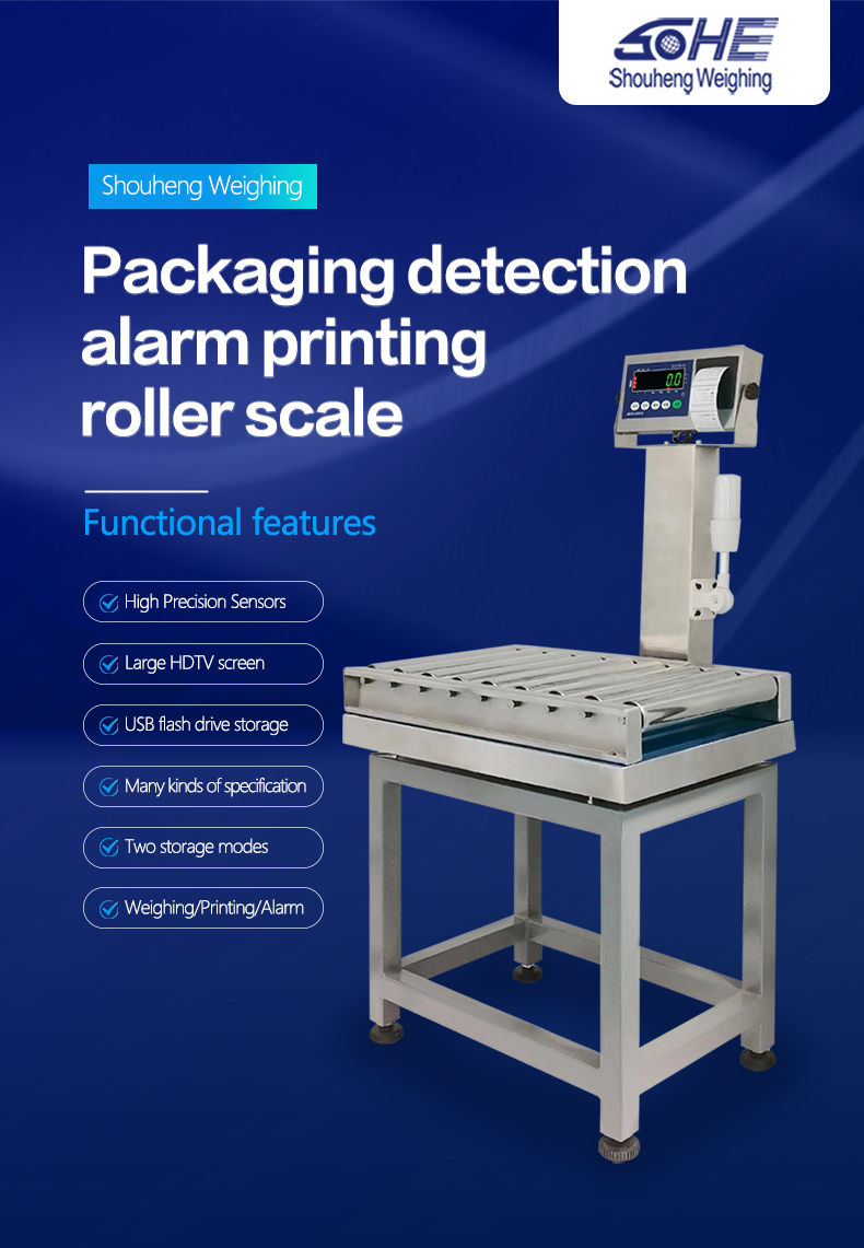 SOHE A1SP 500kg Packaging Detection Alarm Light LED Display and Customization Options