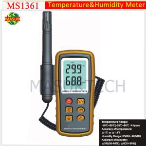 China Digital Indoor Humidity Temperature MS1361 wholesale