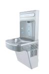 Brushed Stainless Steel 304 Drinking Water Fountain Wall Hung Mounted