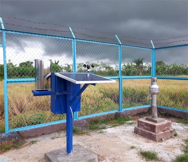 CE Certified ABS Plastic Tipping Bucket Rainfall Sensor for Temperature Range -10C-50C