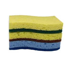 Natural Sisal Coconut Kitchen Sponge - Oil-Resistant & Absorbent