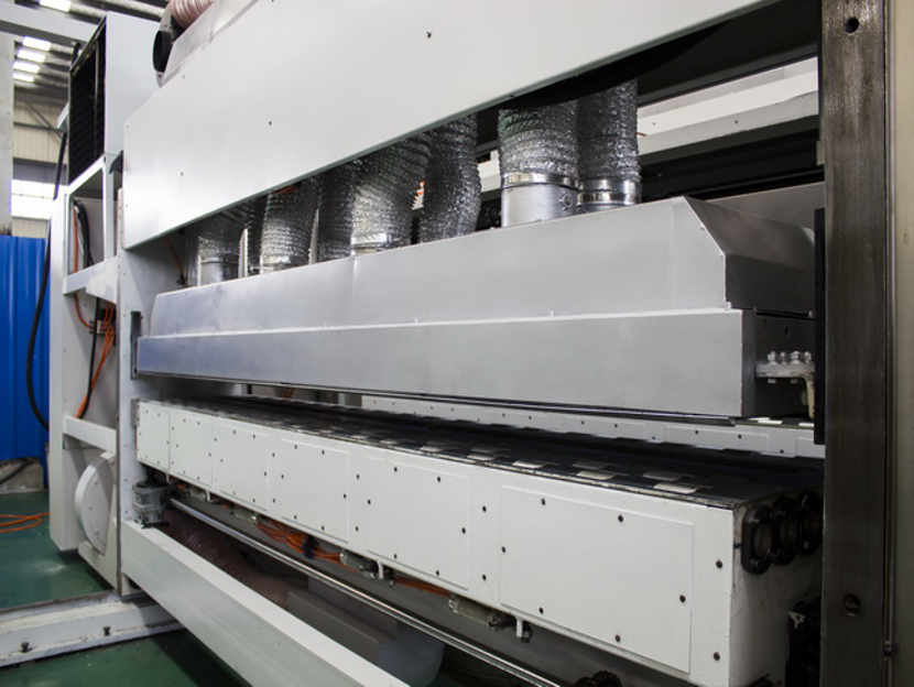 High Definition 4 Colors Flexo Printing Machine With Rotary Slotter Supplies Perfect