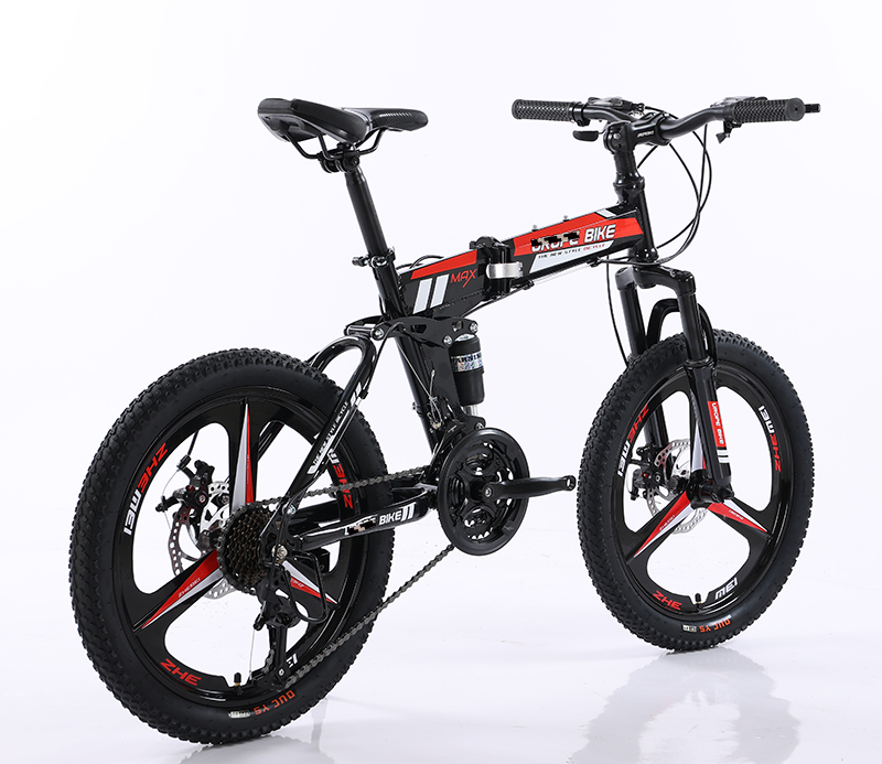 GOMID 20 Inch Children Mountainbike Full Suspension Bike Custom Kids' Gear Cycle Foldable