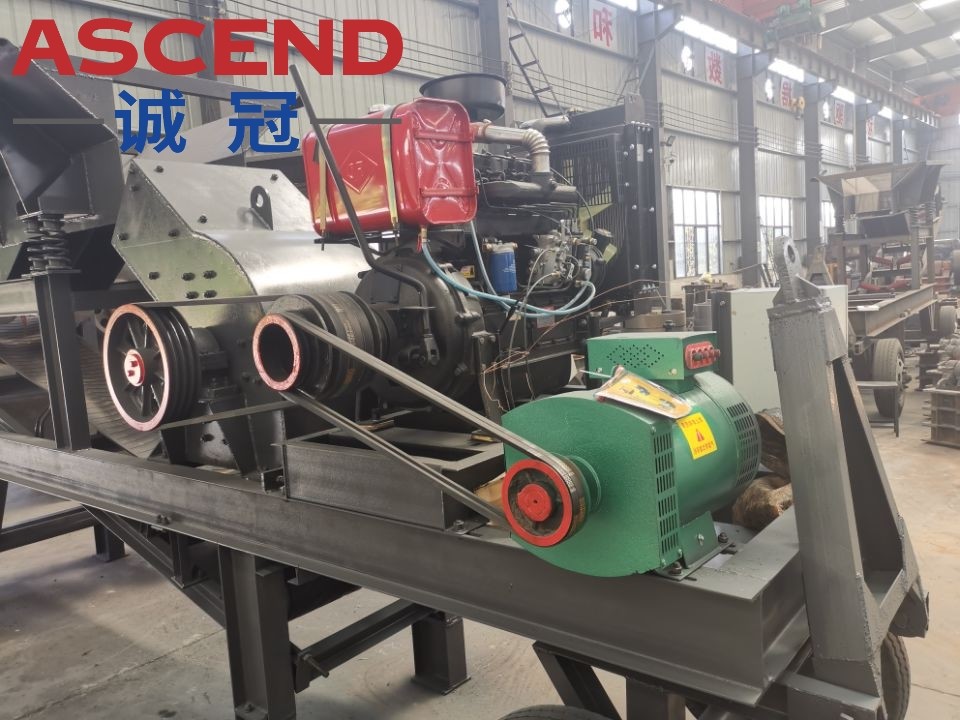 Big Capacity 80 90 100tph PC1000x1000 PC1300x1200 Models Gypsum Rock Coke Mobile Hammer Crusher Mill By Diesel Driven