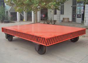 China Flexible Electric Transfer Cart , Heavy Material Transfer Trolley CE Approved wholesale