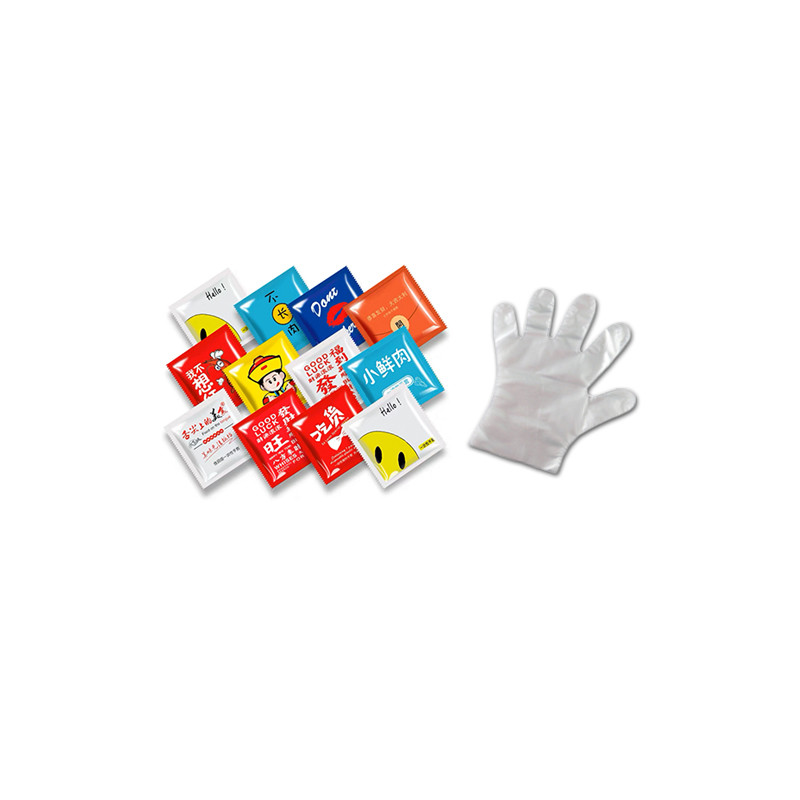 OEM Fold Wrapping Machine durable Folding Sealing Machine PE Glove