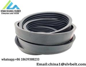 China High Tensile Strength Triangle Drive Belt 45° Edge Angle Black wholesale
