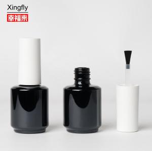 China 15ml Round Gel Nail Polish Bottles Empty Gel Nail Polish Bottle For Nail Oil wholesale