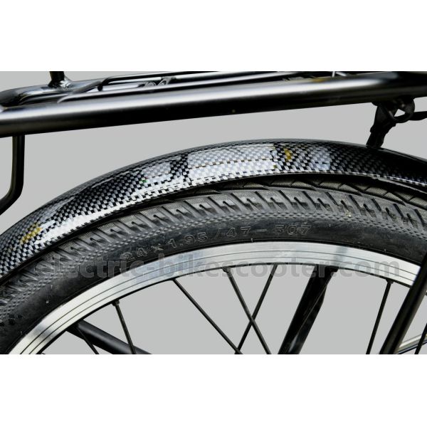 36V 350W Pedal Assist Electric Bike 24 Inch Wheel V Brake Rear Brushless Motor