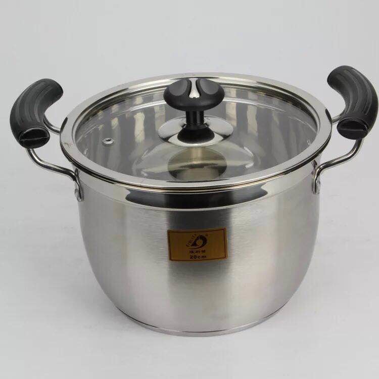 stright body new type stainless steel cookware set with high quality ,16cm /20cm /24 cm cooking pot,stockpot
