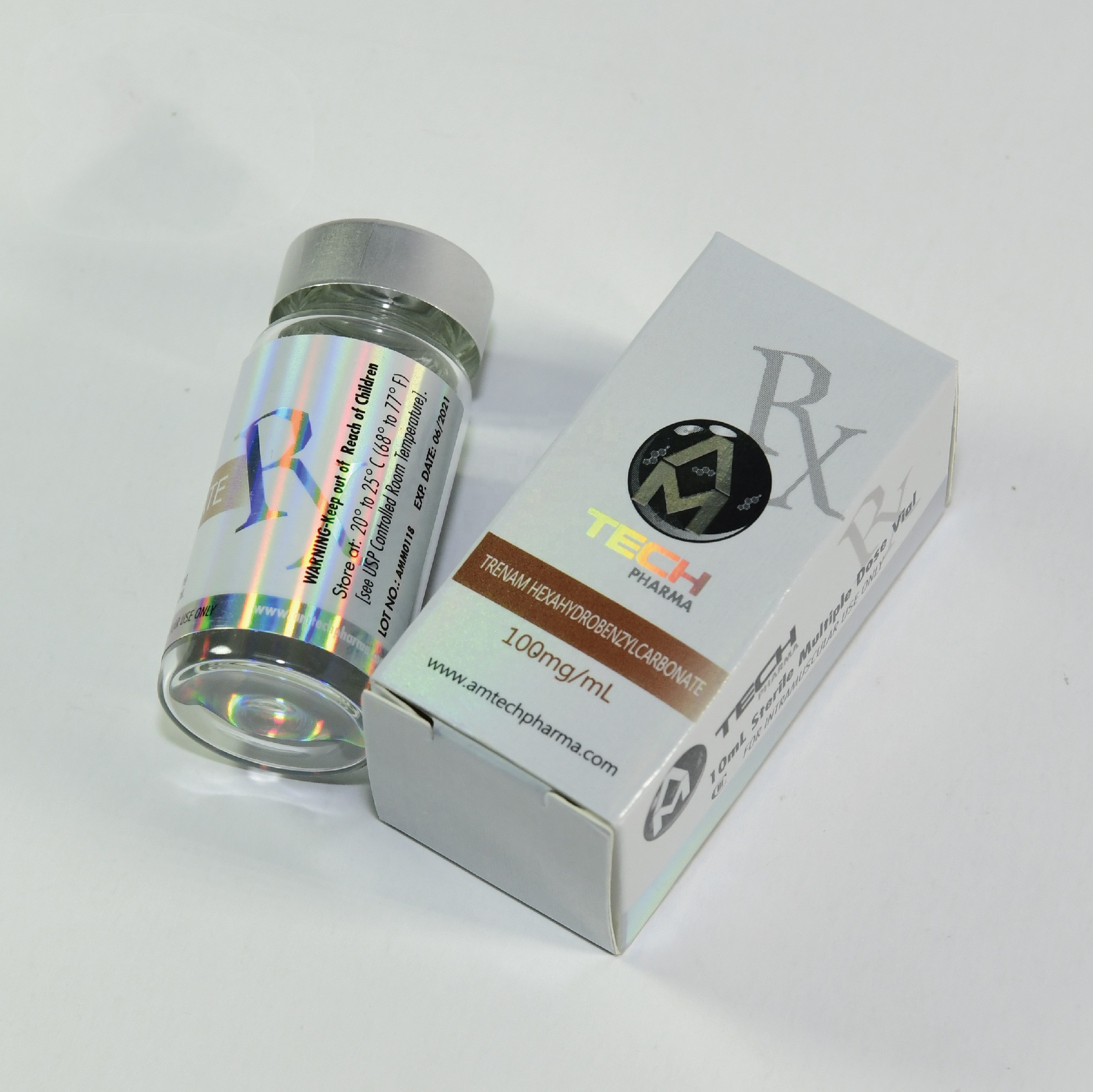 Waterproof Hologram Steroids Injection 10ml Vial Labels