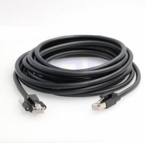China Black Color PVC RJ45 Flexible Ethernet Cable wholesale