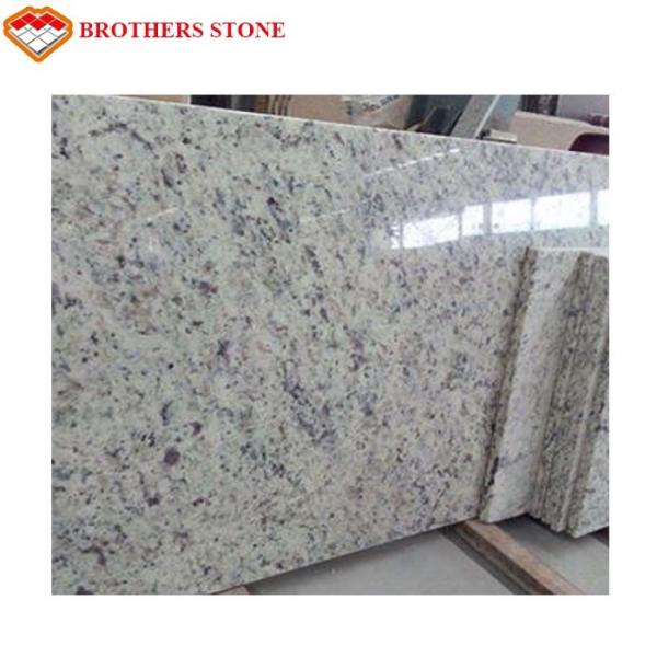 Luxury Kashmir White Granite Countertops Customized Size Corrosion Resistant