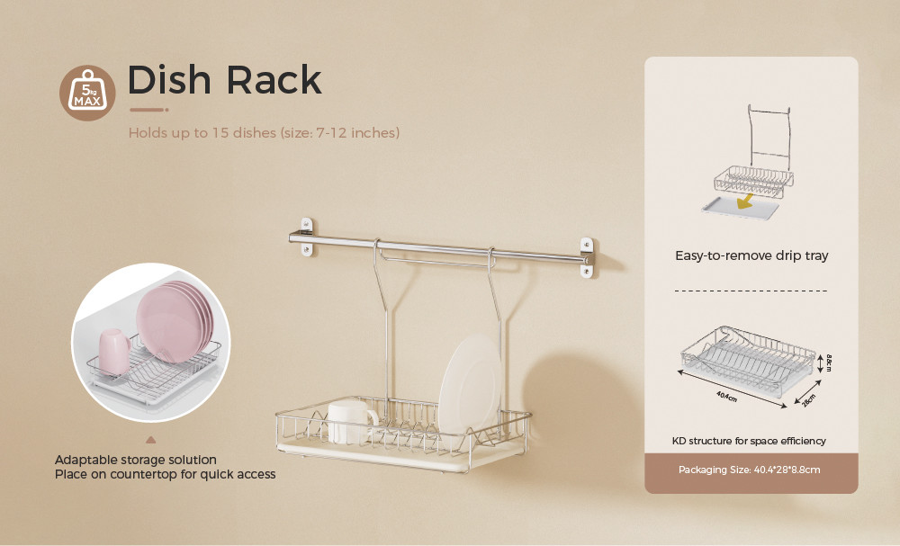 Kitchen Spice Rack Hanging Ktichen Storage Organizer Sustainable Multifunctional Kitchen Organizer Set