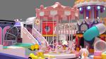 Cozy Commercial Play Area Equipment Kid Safe Colorful Indoor Playground