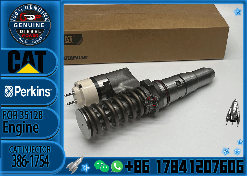 High Quality Engine Part Fuel Injector 172-4676 392-0202 386-1754 For Caterpillar CAT Engine 3512B 3516B 1724676 3920202
