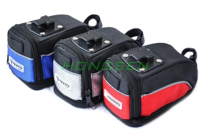 Free shipping Road bicycle saddle bag Mountain bike bag bicycle rear bag, Black bike tool