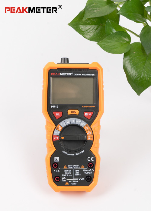 Non-Contact Test 6000 Counts T-RMS Frequency Dc Current Multimeter Non - Slip
