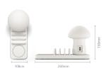 Touchable Qi Standard 10W 3 In 1 Wireless Charging Station