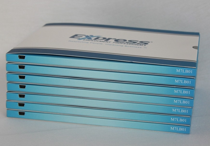 CMYK Printing Lcd Video Business Card Video Brochure Card For Wedding / Advertising