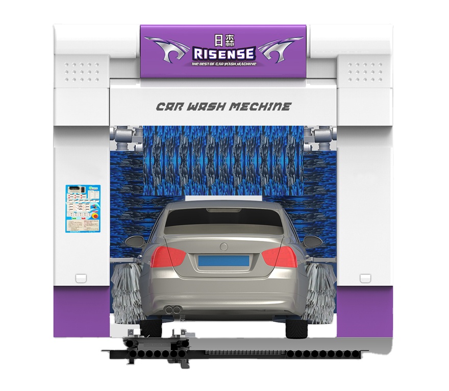 Customized Logo and Painting Fully Automatic Tunnel Car Wash Machine with Lower Prices