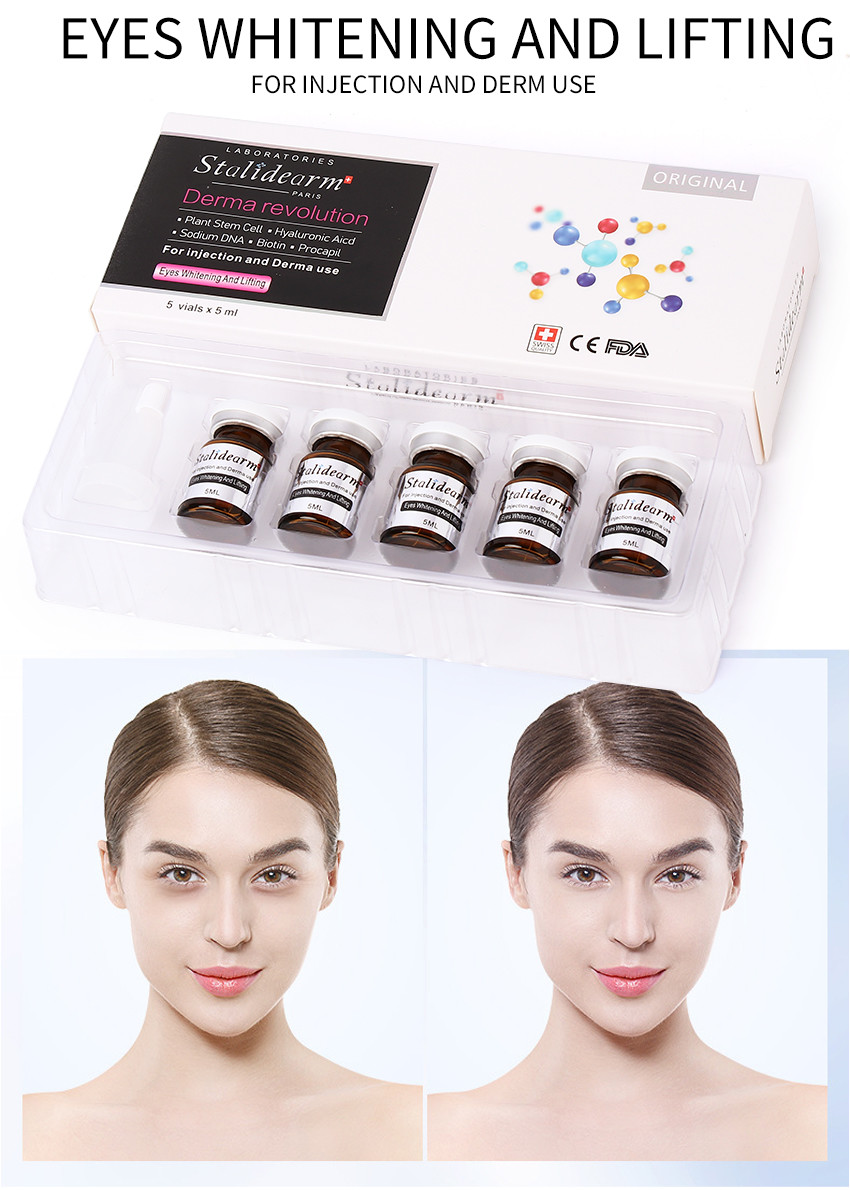 Skin Whitening Serum Injection For Eye Whitening And Lifting Essence Set 5pcs/Set safe effect