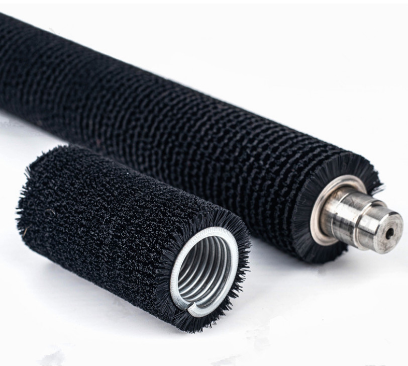 High Density Nylon Wire Brush Roller For Glass And LCD Panel Cleaning