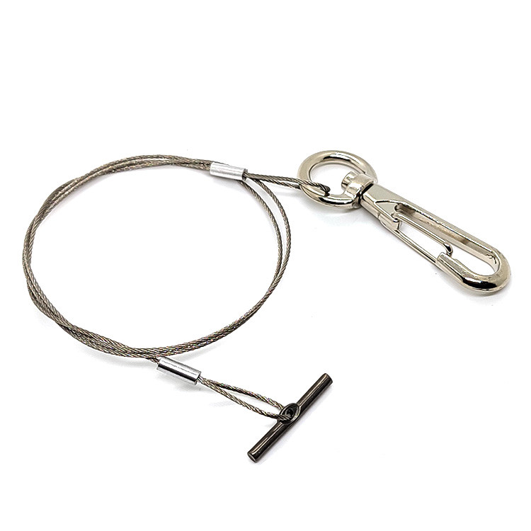 Stainless Steel Wire Rope Lanyards Hanging Wall Flower Basket