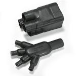 Flame Retarded Heat Shrink 4 Way Outlet Shapes