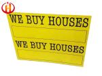 Polypropylene Glossy Corrugated Plastic Signs Durable WaterProof